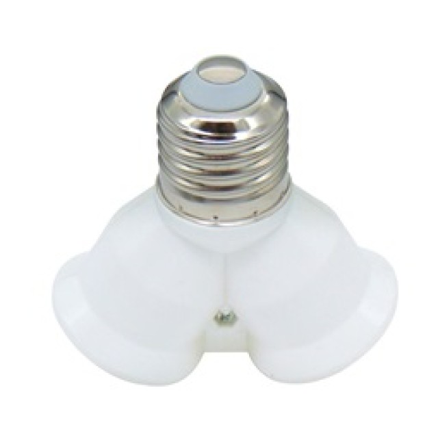  ADAPTOR ΝΤΟΥΙ ΑΠΟ E27 ΣΕ 2E27 BNA/FRH 02.034.0048