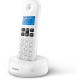 Ασύρματο τηλέφωνο Λευκό Philips D1611W/GRS