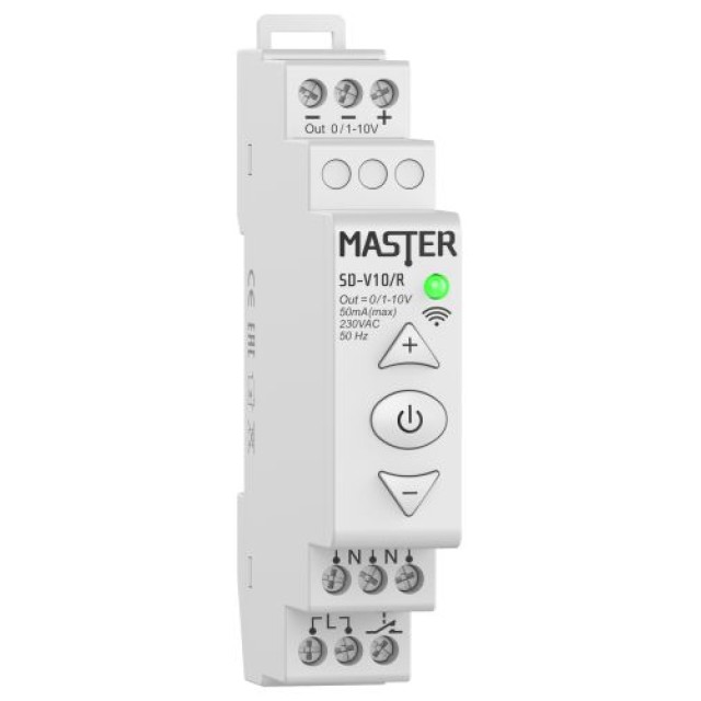 MASTER SMART DIMMER ΡΑΓΑΣ 0/1-10V (Wi-Fi)  SD-V10/R 