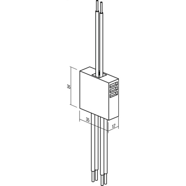 DIMMER INBOX DC12/24/48V LED 96W