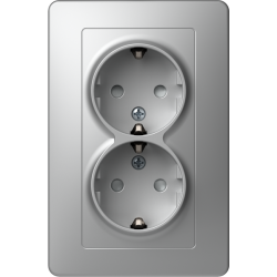 ΠΡΙΖΑ ΣΟΥΚΟ ΔΙΠΛΗ 2P+E 16A 250V~ KS ES