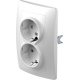 ΠΡΙΖΑ ΣΟΥΚΟ ΔΙΠΛΗ 2P+E 16A 250V~ KS PW