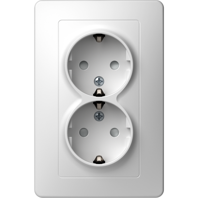 ΠΡΙΖΑ ΣΟΥΚΟ ΔΙΠΛΗ 2P+E 16A 250V~ KS PW