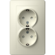 ΠΡΙΖΑ ΣΟΥΚΟ ΔΙΠΛΗ 2P+E 16A 250V~ KS IW