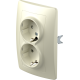 ΠΡΙΖΑ ΣΟΥΚΟ ΔΙΠΛΗ 2P+E 16A 250V~ KS IW
