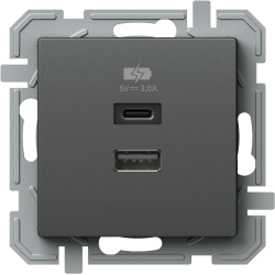 ΤΡΟΦΟΔΟΤΙΚΟ USB 5V 3.0A 1M AT