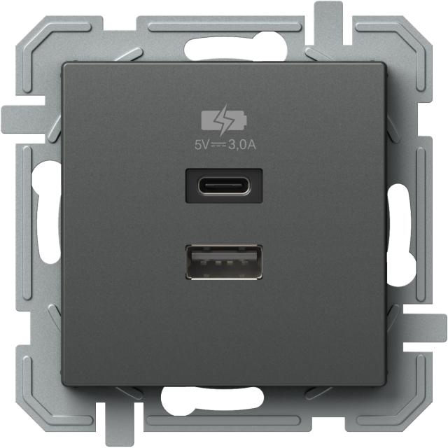 ΤΡΟΦΟΔΟΤΙΚΟ USB 5V 3.0A 1M AT