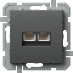 ΠΡΙΖΑ TEL KS ΔΙΠΛΗ 2x RJ11 6/4 AT XO LOGIQ