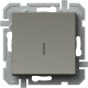ΔΙΑΚΟΠΤΗΣ ΑΠΛΟΣ+ΦΩΣ 10AX 250V~ TI XO LOGIQ