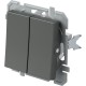 ΜΠΟΥΤΟΝ ΔΙΠΛΟ 10A 250V~ AT XO LOGIQ