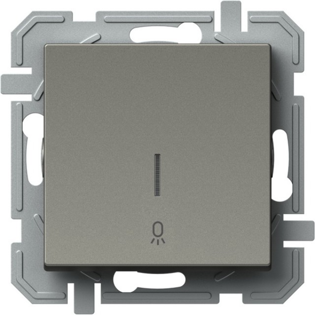 ΜΠΟΥΤΟΝ+ΦΩΣ 02 10A 250V~ TI XO LOGIQ