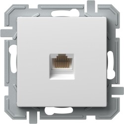 ΠΡΙΖΑ CAT6S KS RJ45 8/8 SLIM PW XO LOGIQ