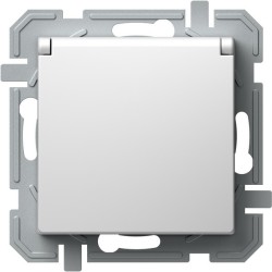 ΠΡΙΖΑ ΣΟΥΚΟ+ΚΑΛΥΜΜΑ 2P+E 16A 250V~ PP XO LOGIQ