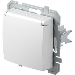 ΠΡΙΖΑ ΣΟΥΚΟ+ΚΑΛΥΜΜΑ 2P+E 16A 250V~ PP XO LOGIQ