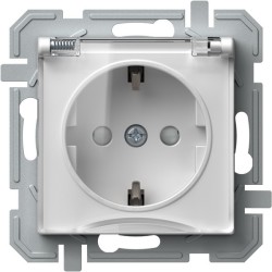 ΠΡΙΖΑ ΣΟΥΚΟ+ΚΑΛΥΜΜΑ 2P+E 16A 250V~ PT XO LOGIQ