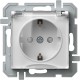 ΠΡΙΖΑ ΣΟΥΚΟ+ΚΑΛΥΜΜΑ 2P+E 16A 250V~ PT XO LOGIQ