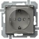 ΠΡΙΖΑ ΣΟΥΚΟ+ΚΑΛΥΜΜΑ 2P+E 16A 250V~ TT XO LOGIQ