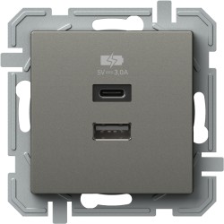 ΤΡΟΦΟΔΟΤΙΚΟ USB 5V 3.0A 1M TI