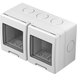 ΕΠΙΦΑΝΕΙΑΚΟ ΚΟΥΤΙ CUBO IP55 2X2M PW