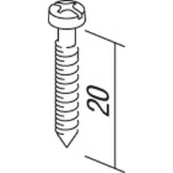ΒΙΔΕΣ ΓΙΑ ΒΑΣΕΙΣ ΣΤΗΡΙΞΗΣ 20mm TEM (100/1)