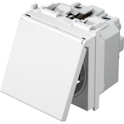 ΠΡΙΖΑ ΣΟΥΚΟ+KS+ΚΑΛΥΜΜΑ 2P+E 16A 250V~ 2M MM