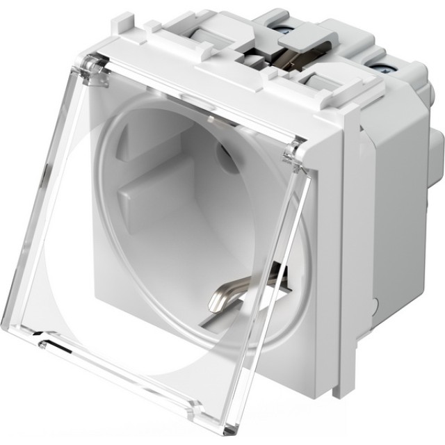 ΠΡΙΖΑ ΣΟΥΚΟ+KS+ΚΑΛΥΜΜΑ 2P+E 16A 250V~ 2M MT