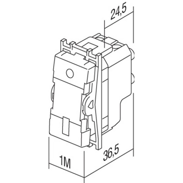 ΔΙΑΚΟΠΤΗΣ ΜΕΣΑΙΟΣ 16AX 250V~ 1M