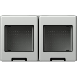 ΕΠΙΦΑΝΕΙΑΚΟ ΚΟΥΤΙ CUBO IP55 2X2M GY