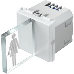 ΦΩΤΟΣΗΜΑΝΣΗ LED 3D ΔΥΟ ΧΡΩΜ. 250V~ 2x0.4W 2M RG FML