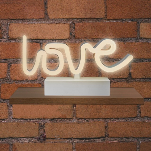 Πινακίδα NEON LED Love EL131104 elvhx