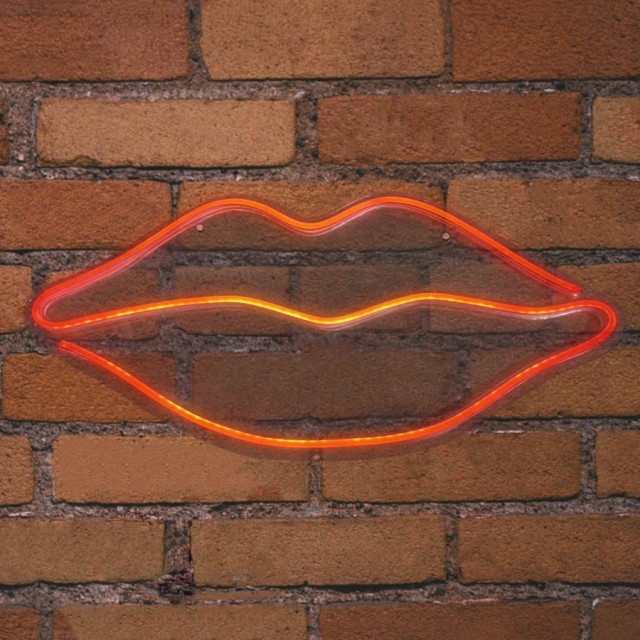 Πινακίδα NEON LED Χείλη EL131319 elvhx
