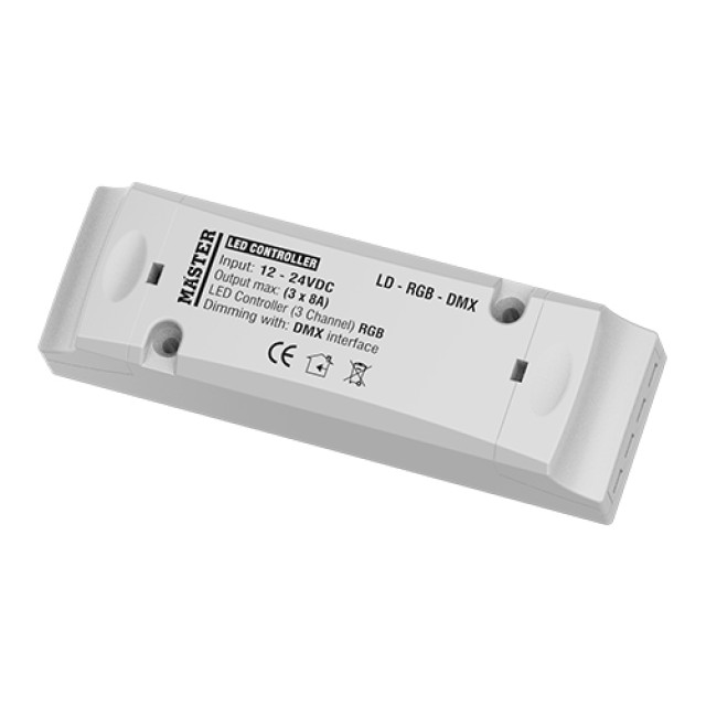 MASTER  LED CONTROLLER DMX-512 (3_Channel) RGB LD-RGB-DMX 