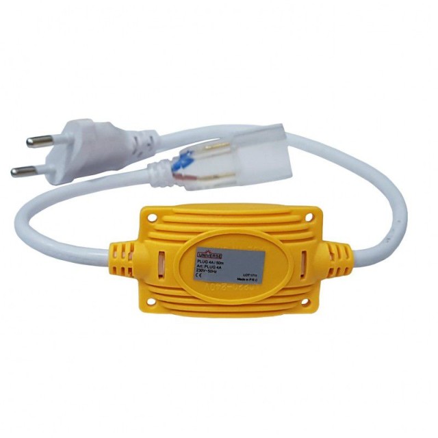 UNIVERSE DRIVER Τροφοδοτικό ΓΙΑ ΤΑΙΝΙΑ LED 230V ΕΩΣ 50MΕΤΡΑ PLUG 4A/50