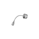Chrome Aluminium AdjusTable Switch On/Off LED 3 Watt 190Lm 3000 IP20 D: 7 H: 30 cm 9701613
