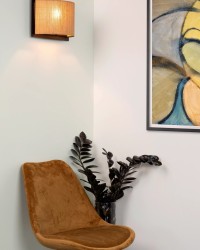 Φωτιστικό Απλίκα Τοίχου Ε27 Bamboo Magius 03229/01/30 Lucide
