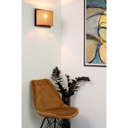 Φωτιστικό Απλίκα Τοίχου Ε27 Bamboo Magius 03229/01/30 Lucide