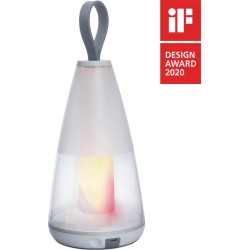 Επιτραπέζιο Φωτιστικό Επαναφορτιζόμενο Led Pepper 8500102331 Lutec Επιτραπέζιο Φωτιστικό Επαναφορτιζόμενο Led Pepper 8500102331 Lutec