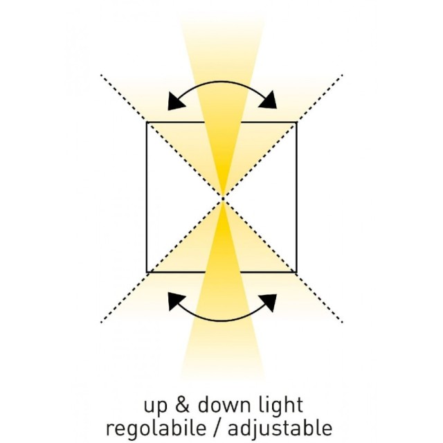 Φωτιστικό Απλίκα Up / Down LED Γκρι Αλουμινίου MARBELLA10MRK Bot Lighting Φωτιστικό Απλίκα Up / Down LED Γκρι Αλουμινίου MARBELLA10MRK Bot Lighting