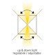 Φωτιστικό Απλίκα Up / Down LED Γκρι Αλουμινίου MARBELLA10MRK Bot Lighting Φωτιστικό Απλίκα Up / Down LED Γκρι Αλουμινίου MARBELLA10MRK Bot Lighting