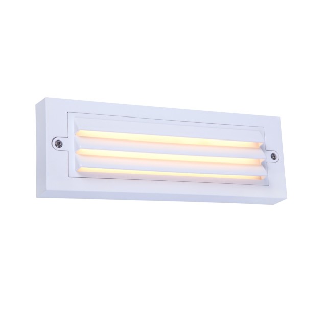 Φωτιστικό Επιτοίχιο Step Light Λευκό COMBO-WH 3000k 07-8620042 Lucido