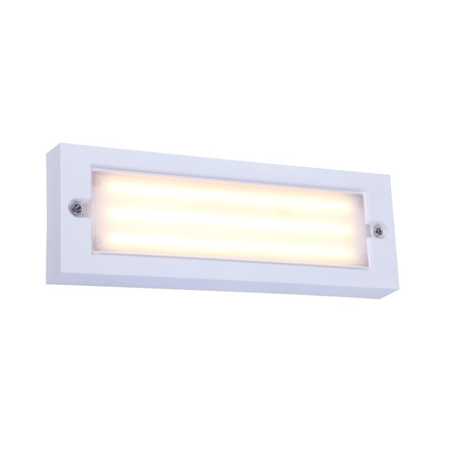 Φωτιστικό Επιτοίχιο Step Light Λευκό COMBO-WH 3000k 07-8620042 Lucido