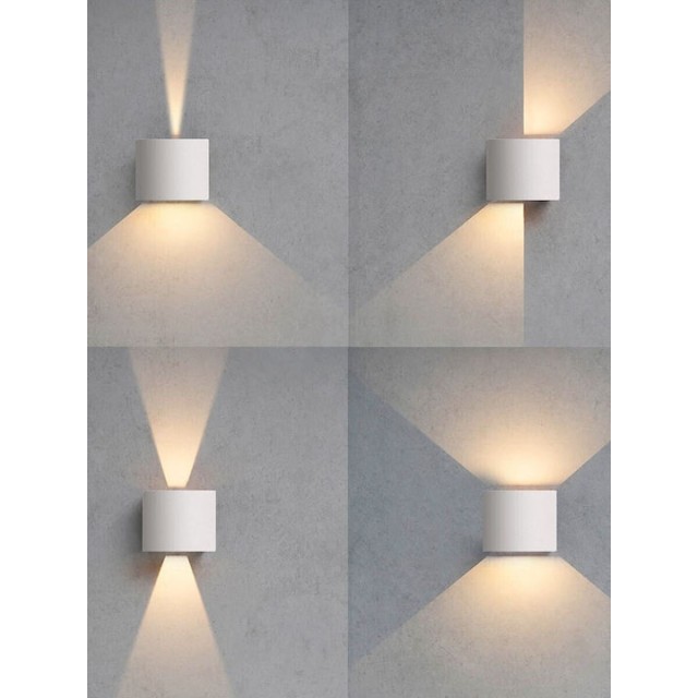 Φωτιστικό Απλίκα Up / Down LED Γκρι Αλουμινίου MARBELLA10MRK Bot Lighting Φωτιστικό Απλίκα Up / Down LED Γκρι Αλουμινίου MARBELLA10MRK Bot Lighting