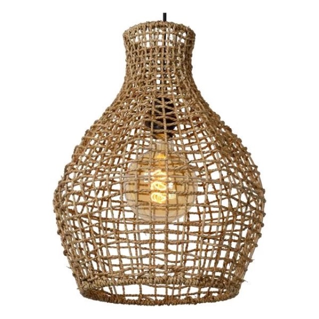 Φωτιστικό Κρεμαστό Εσωτερικού Χώρου Ε27 Rattan Μπεζ Φ35 Alban 03438/35/72 Lucide Φωτιστικό Κρεμαστό Εσωτερικού Χώρου Ε27 Rattan Μπεζ Φ35 Alban 03438/35/72 Lucide