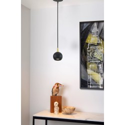Φωτιστικό Κρεμαστό Εσωτερικού Χώρου GU10 Μαύρο Μεταλλικό Φ9 Favori Lucide 09434/01/30  Φωτιστικό Κρεμαστό Εσωτερικού Χώρου GU10 Μαύρο Μεταλλικό Φ9 Favori Lucide 09434/01/30