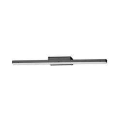 Dark Grey Aluminium & Acrylic LED 12 Watt 100-240 Volt 1802Lm 3000K IP44 L: 45 W: 9.5 H: 3 cm