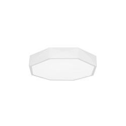 Sandy White Aluminium Matt White Acrylic Diffuser LED 24 Watt 230 Volt 1380Lm 3000 IP20 D: 40 H: 6 cm 9001492