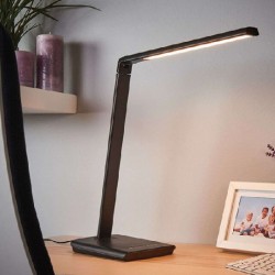 Φωτιστικό Γραφείου Αφής LED Μαύρο Πλαστικό 3045-BL InLight