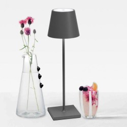 ZAFFERANO AI LATI POLDINA PRO LED ΠΟΡΤΑΤΙΦ ΕΠΑΝΑΦΟΡΤΙΖΟΜΕΝΟ DARK GREY LD0340N3 ZAFFERANO AI LATI POLDINA PRO LED ΠΟΡΤΑΤΙΦ ΕΠΑΝΑΦΟΡΤΙΖΟΜΕΝΟ DARK GREY LD0340N3