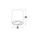 Downlight Οροφής Gozzano GU10 Λευκό Αλουμίνιο Ρυθμιζόμενο 9174511 Nova Luce