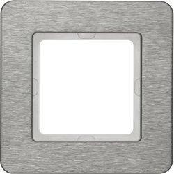 B.ΠΛΑΙΣΙΟ ΜΟΝΟ INOX BRUSHED Q.7